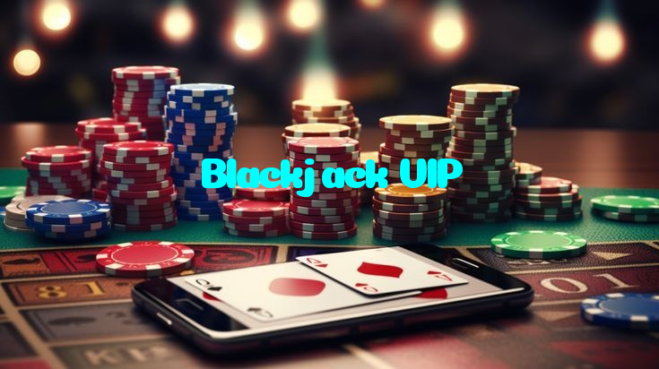 Blackjack VIP casino presented on mobile device in Pakistan with slots and live games